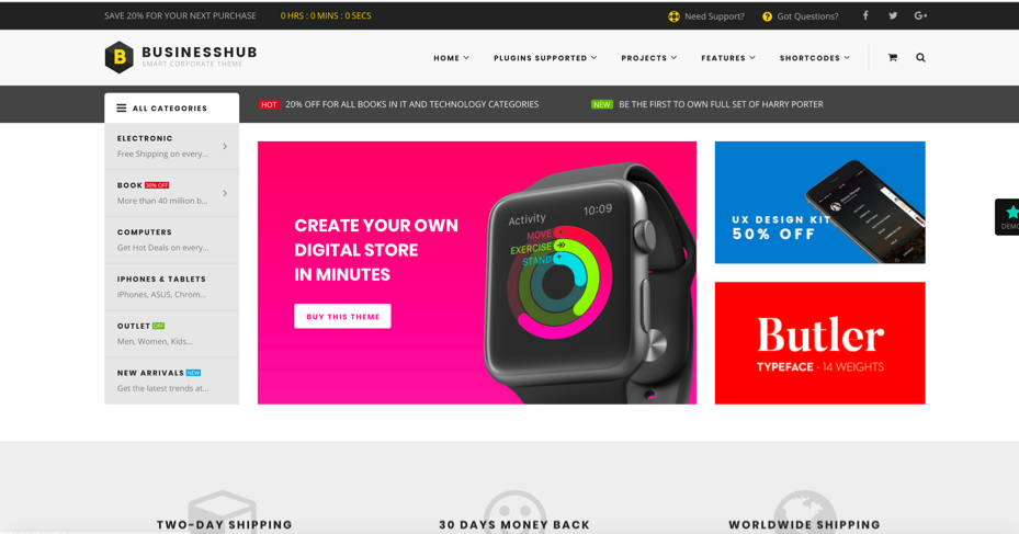 Business Hub WordPress Theme Business Hub WordPress Theme