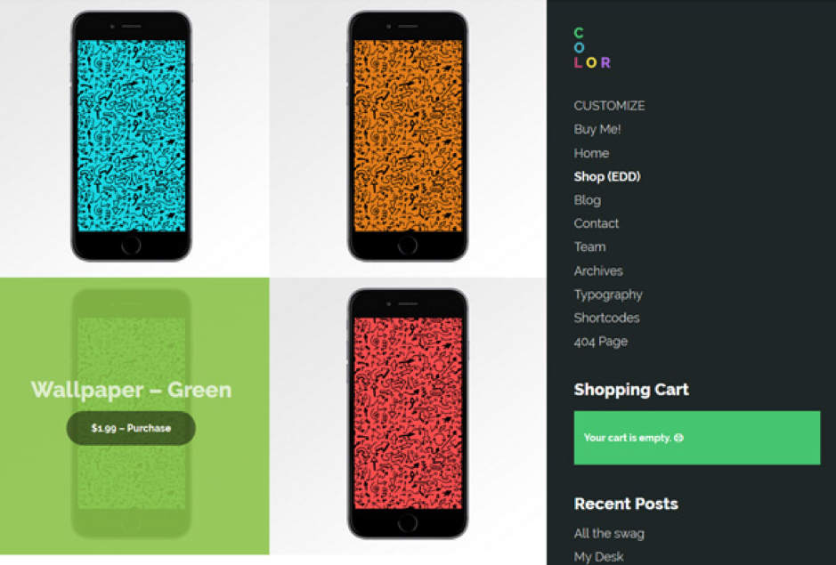 Color WordPress Theme Color WordPress Theme