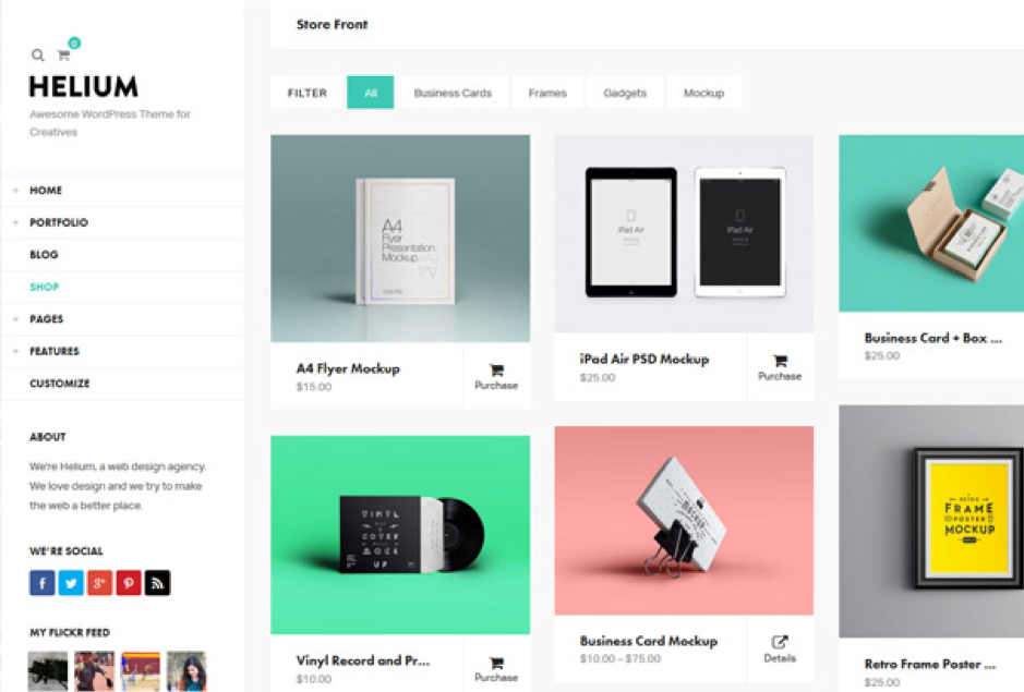 Helium Theme Helium Theme
