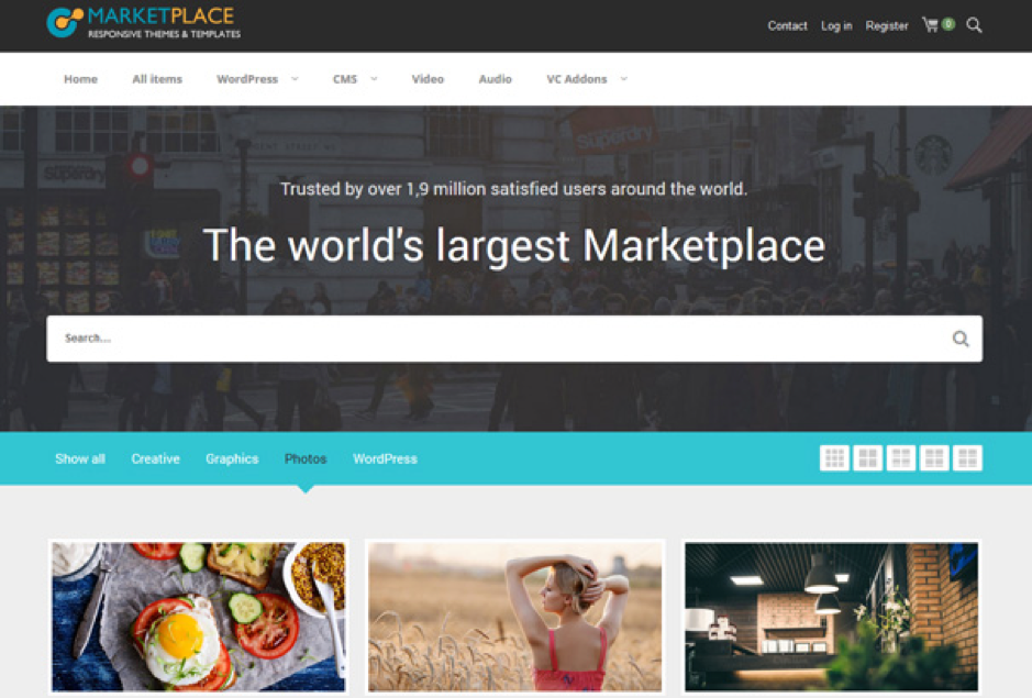 Marketplace WordPress Theme Marketplace WordPress Theme