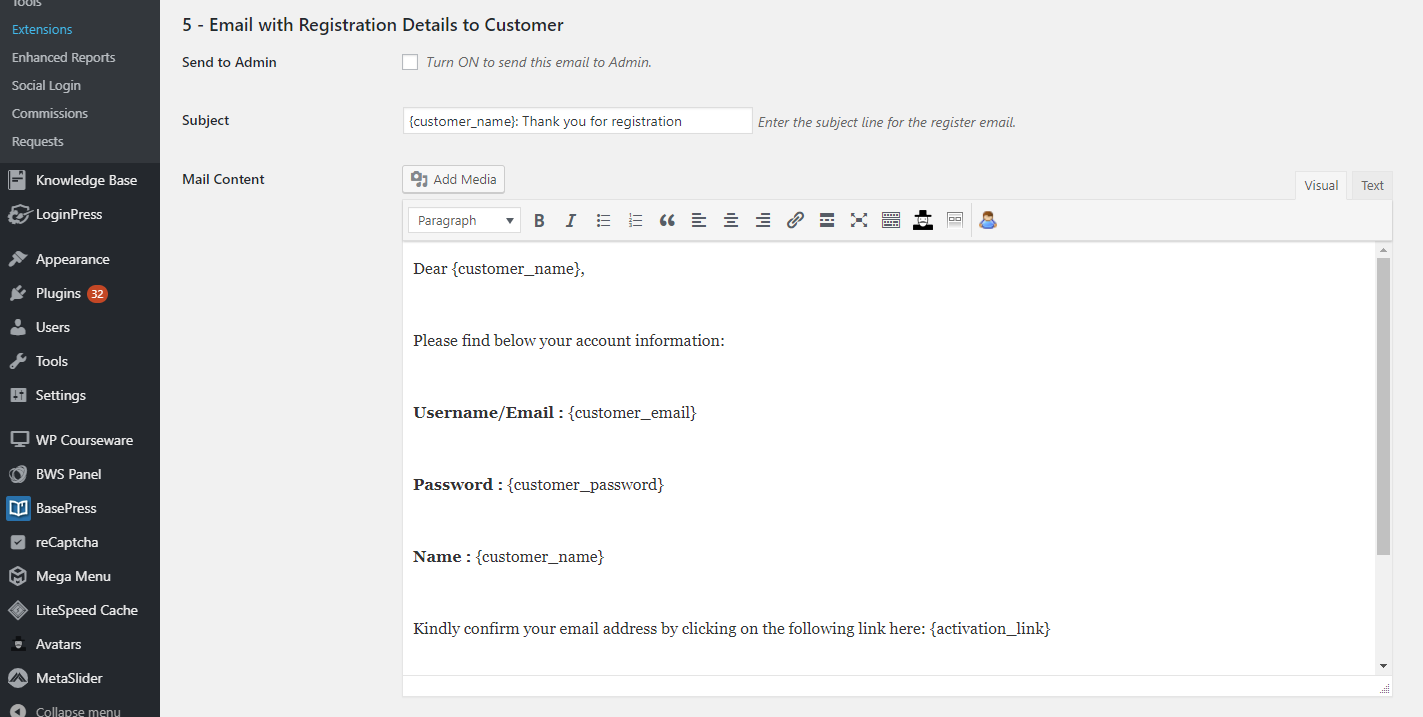 Email 5 |